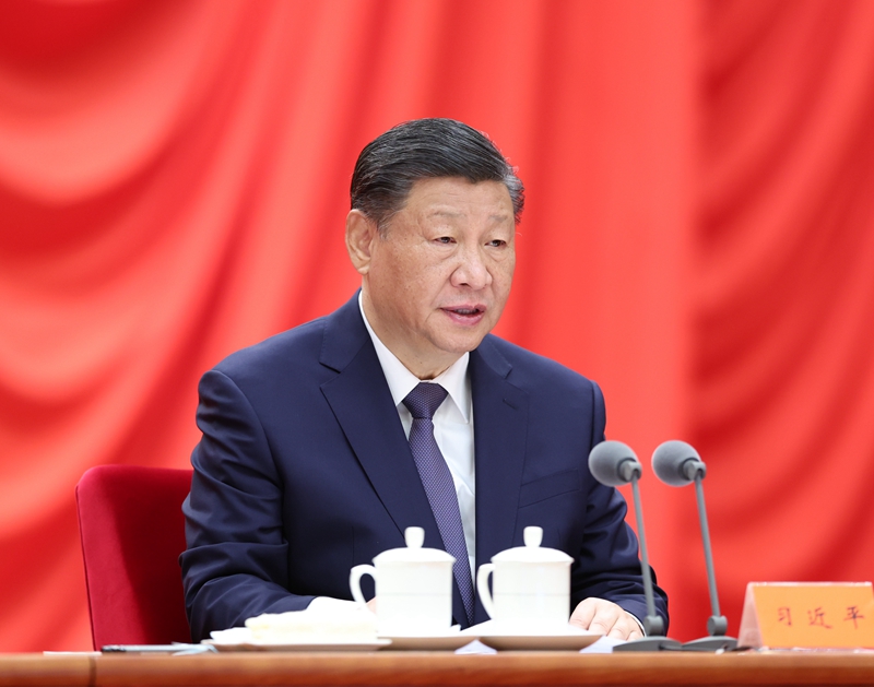习近平在二十届中央纪委三次全会上颁发沉要讲话强调 深刻推动党的自我革命 坚定打赢反凋落奋斗攻坚战悠久战 蔡奇主持并讲话 李希出席并讲话